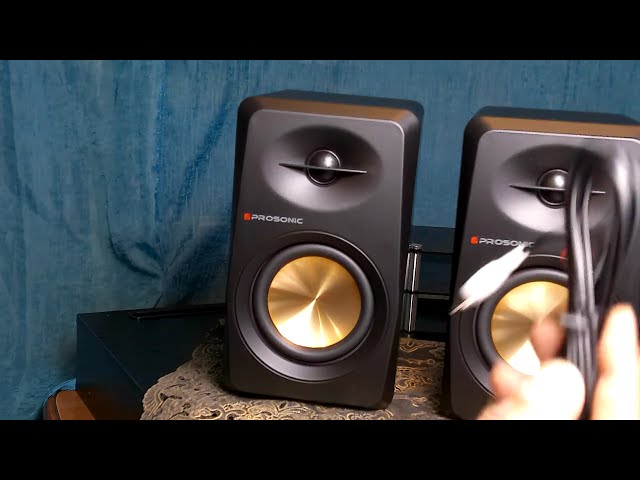 Prosonic BT30 bookshelf speaker are a nice set of speakers  Here is the Prosonic review