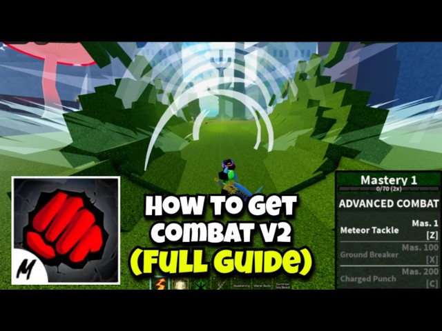 How to get NEW Combat V2 Fighting Style (FULL GUIDE) (Blox Fruits Update 30)