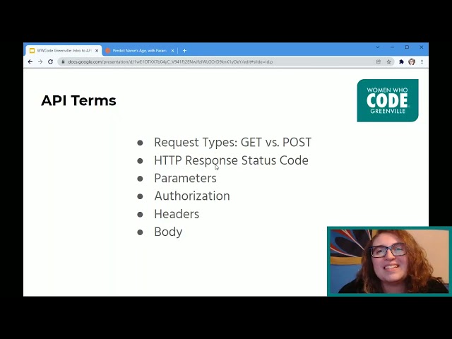 Intro To API Testing with Postman for WomenWhoCode Greenville
