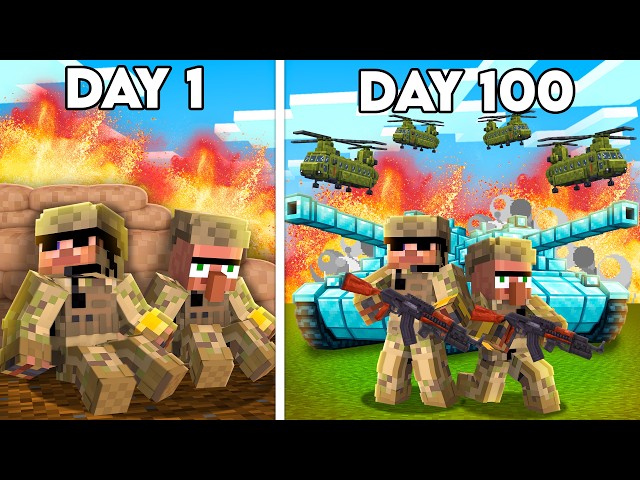 Carry and Doorbin Joined Military Army in Minecraft..