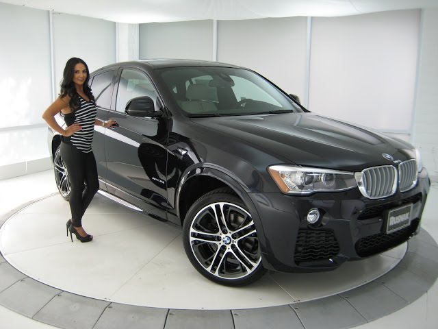 NEW BMW X4 35i M Sport Package 20" M Wheels / Carbon Black / BMW Review