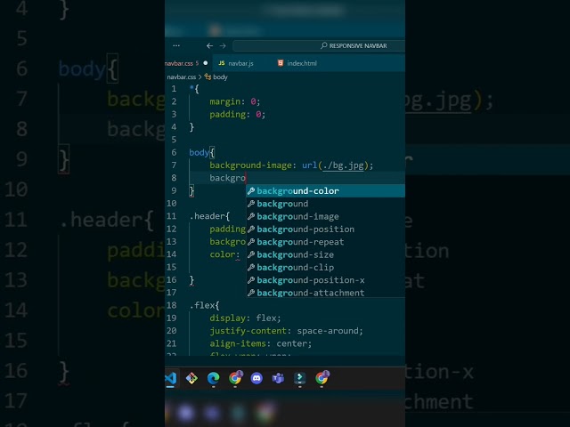 Responsive Navbar 2024  #html #css #javascript #responsivedesign #webdevelopmenttutorial #projects