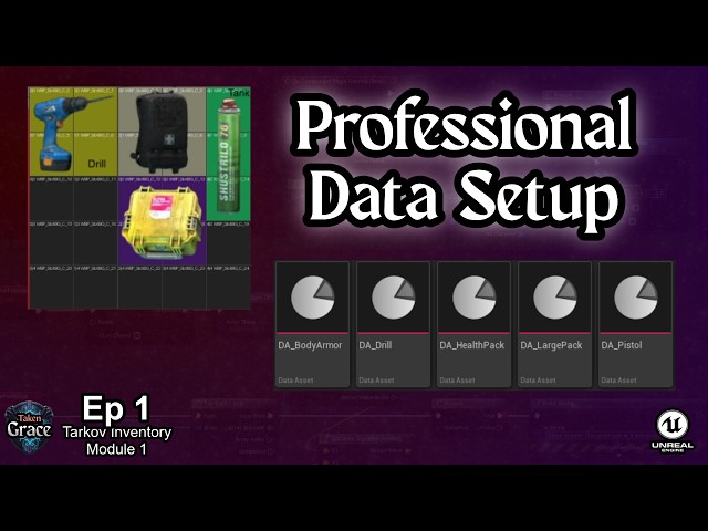 Survival Inventory in UE5 Data & Architecture Ep 1