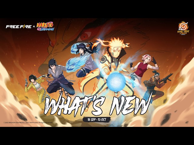 Nine Tails strikes Bermuda again! Discover what's new! | Free Fire x NARUTO SHIPPUDEN Chapter 1