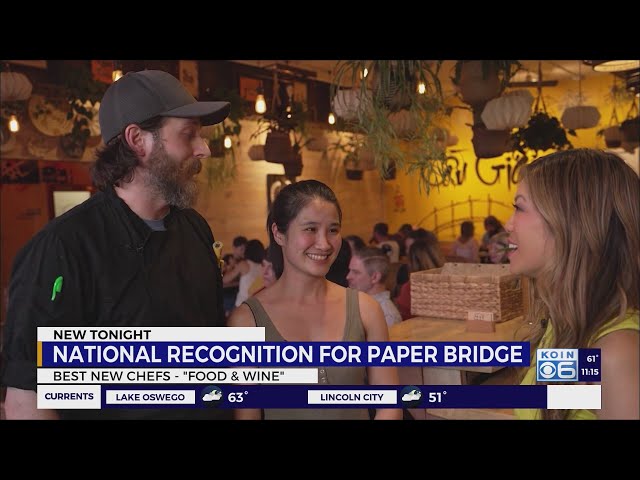 National recognition for Portland's Paper Bridge owners