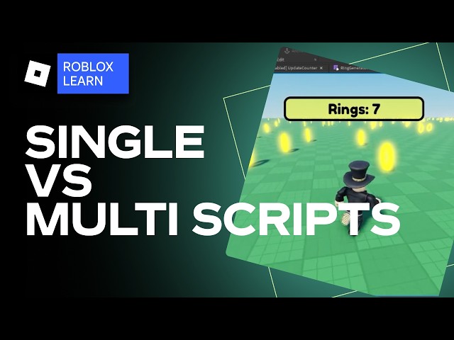 Single vs Multi script architecture on Roblox