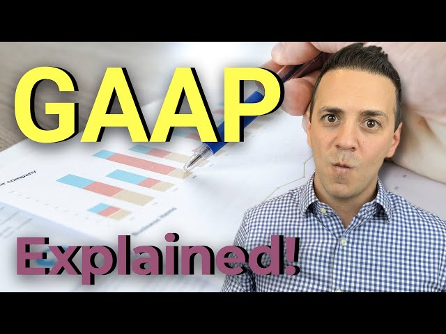 GAAP Explained With Examples | Mapping Income Statement Lines to GAAP