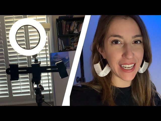 Beginner Sunpak Vlogging Equipment- Buy Cheap Ring Light For YouTube | Video Lighting Setup (AMAZON)