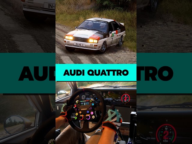 First Attempt to Tame the Audi Quattro in AC Rally