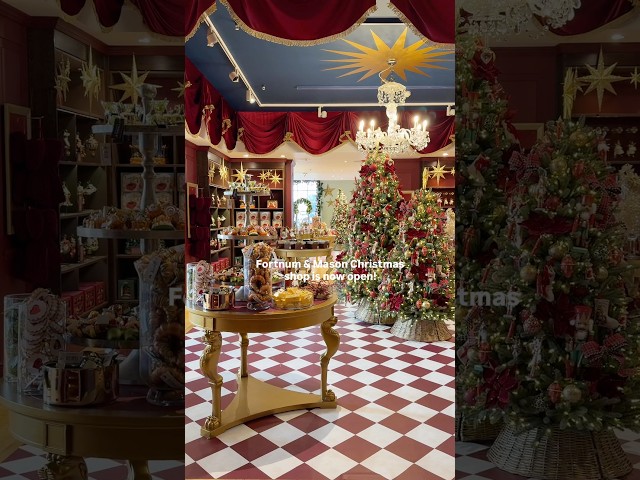 Fortnum & Mason Christmas shop is now open! #thingstodoinlondon #christmasinlondon