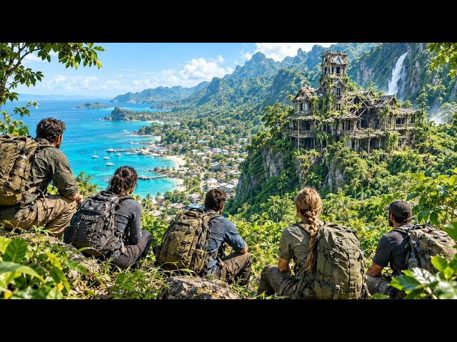 Visitors Arrive in a Remote Paradise, Unaware of What Awaits Them but Take Revenge on Entire Group