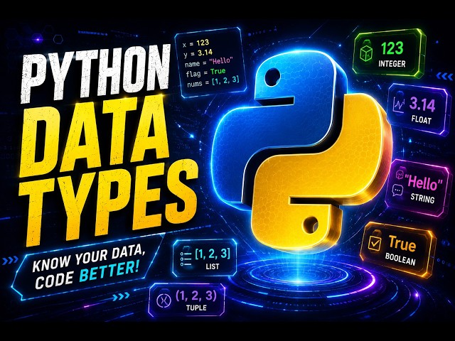 Python Basics: Data Types Explained in 10 Minutes
