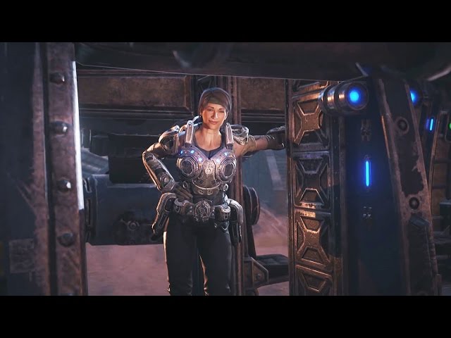 Claudia Black in Gears of War 4 2016 #ClaudiaBlack