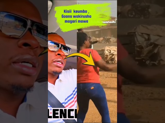 Oga obinna speak  after a video of Kenyans and Police unites and throw stone on linda mwananchi cars