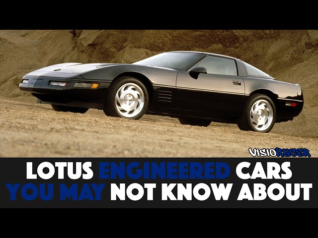 8 Lotus Engineered Cars You May Not Know About