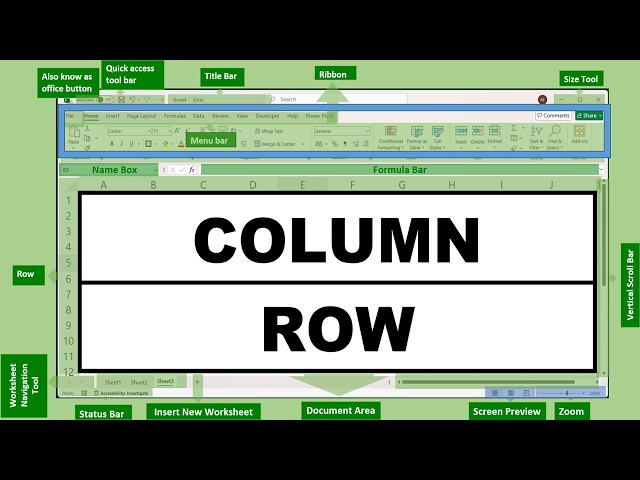 ROW & COLUMN Functions in Excel | Learn with Real-Life Examples | Excel for Beginners