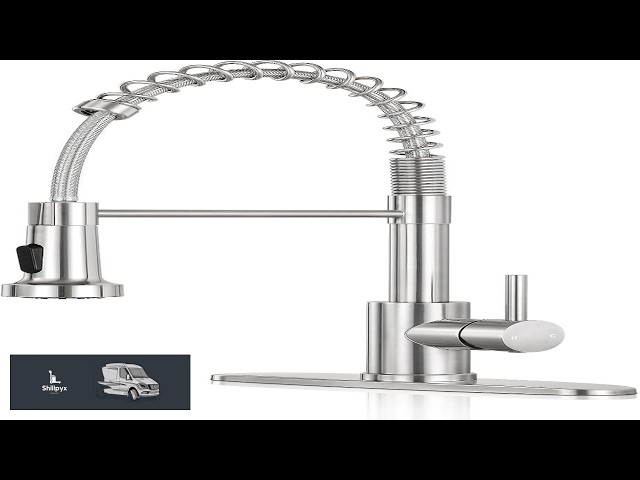 Kitchen Faucet with Pull Down Sprayer Brushed Nickel