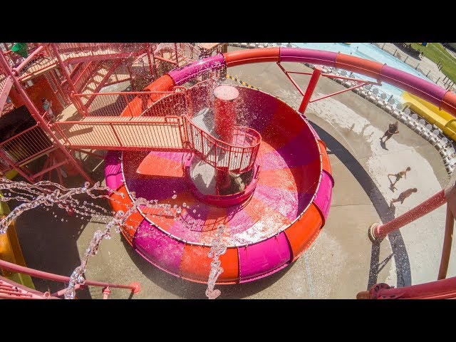 Mt. Olympus Wisconsin Dells - Champagne Bowl | Space Bowl Trichterrutsche Onride POV