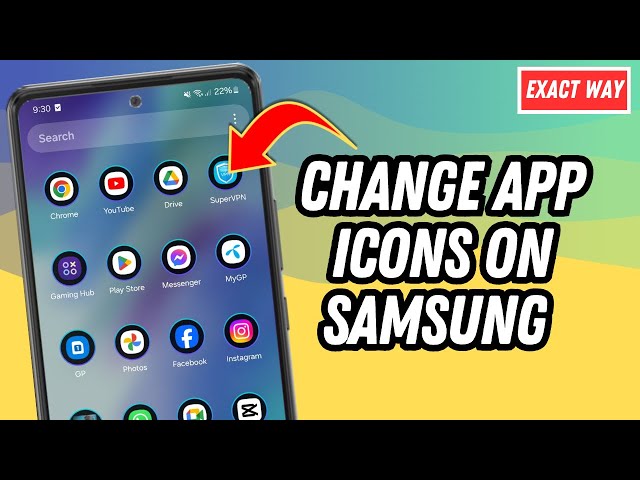 How To Change App Icons on Samsung 2026 | Full Guide