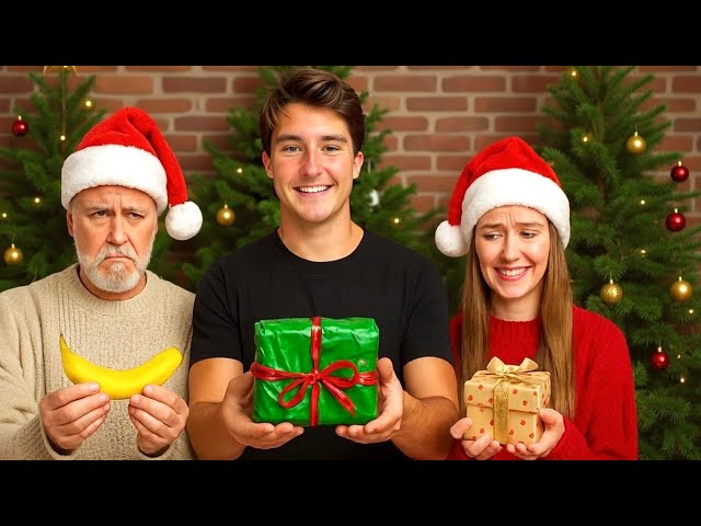 GIVING STRANGERS BAD CHRISTMAS GIFTS!