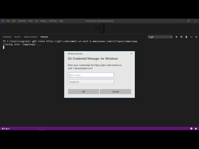 Using Git with CodeCommit
