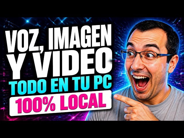Generate VOICE, IMAGES and VIDEO with AI 🚀 All on your OWN PC