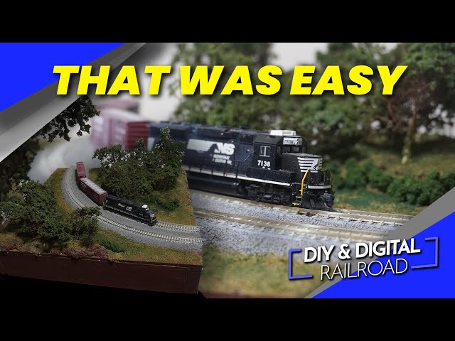Simple Model Railroad Scenery that Looks Amazing