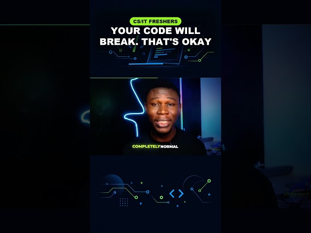 Your Code Will Break. That's Okay 😭 #shorts