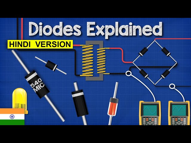 Diodes Explained (HINDI VERSION) electronics engineering