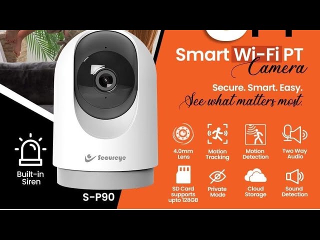 Secureye S-P90 3MP Installation Video