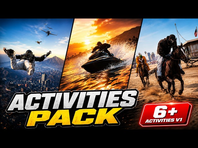FiveM Activities Pack | 6+ Realistic  Activities
