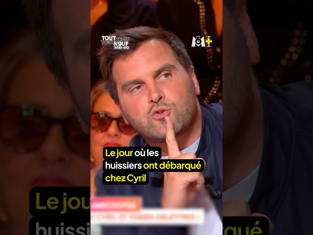 The day the bailiffs showed up at Cyril Hanouna's place #TBT9