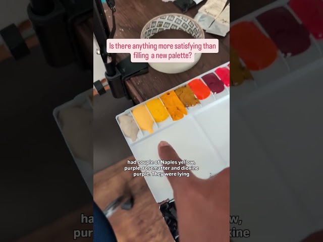 Every colour in its place| Watercolour Art for All Skill Levels