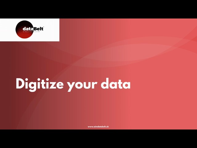 DataBelt® - Digitize your data and enable in-depth analysis