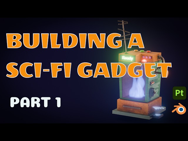 How to Make a Sci-Fi Gadget in Blender — Part 1 (Modeling & UV)