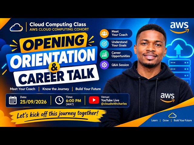 Opening Orientation and Career Talk