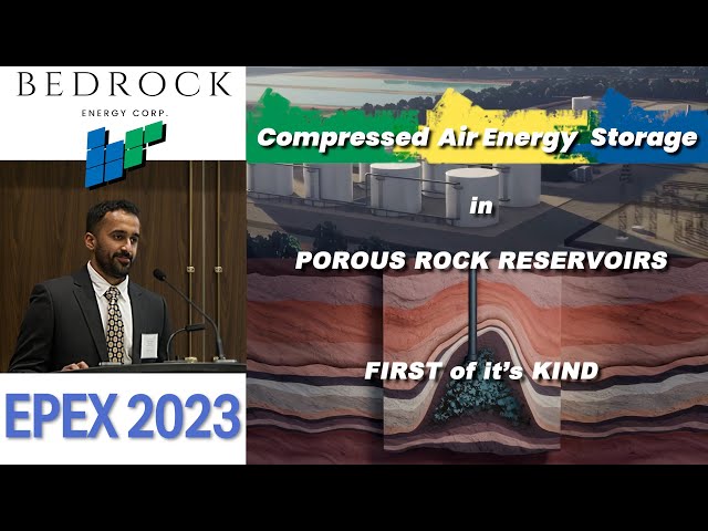 Bedrock Energy Corp.'s Compressed Air Energy Storage (CAES)