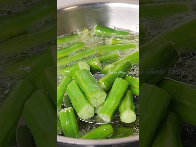 మునక్కాయ నిల్వ పచ్చడి😋Check Out Full Recipe Above The Title👆 #shorts #youtubeshorts  #pickle