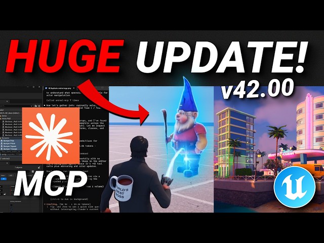 UE6, MCP Plugins, ABILITY System, Gravity Gun & More in Fortnite Creative/UEFN! ( Update v42.00 )