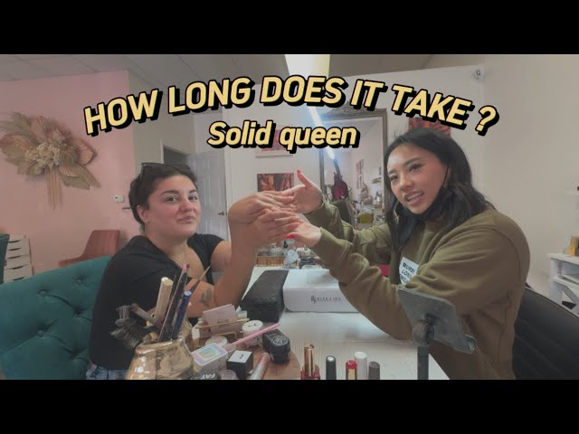 ✨full session✨SOLID NAILS? 