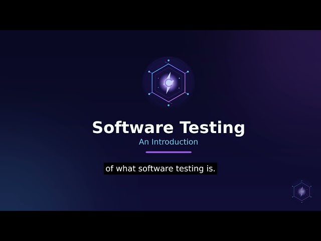 Software Testing Introduction