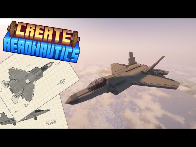 F-22 Jet with Create Aeronautics!