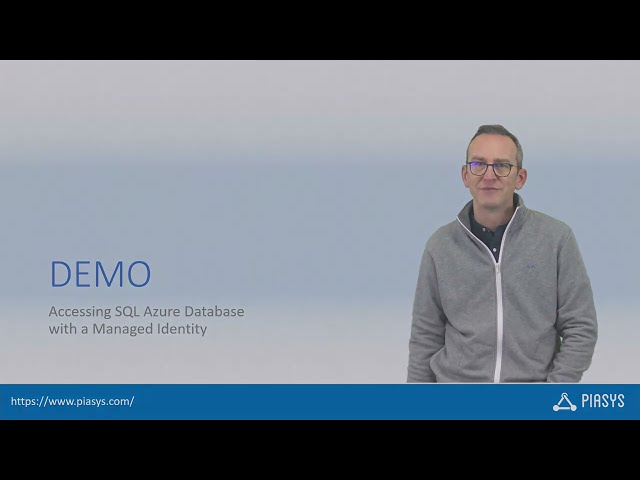 Episode #269 - Accessing SQL Azure Database with a Managed Identity
