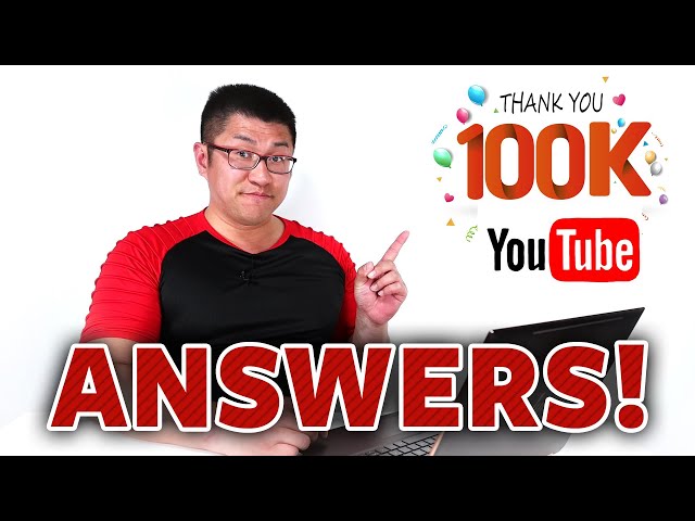📺 YouTube 100k Subscribers Q&A  - THE ANSWERS! - 🥈(Silver Play Button Unboxing)