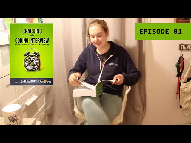 Study with Me! [Cracking the Coding Interview]: Ep 1-- Introduction