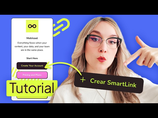 How to create your link in bio with Metricool SmartLinks