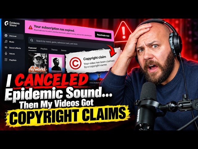 Epidemic Sound Copyright Claim After Canceling? Here’s the Fix