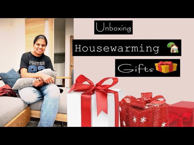 ഗിഫ്റ്റുകൾ തുറക്കാം 😍|| Malayalam Vlog Japan #housewarming #giftunboxing 