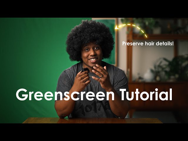 Greenscreen Tutorial (How to light and key)