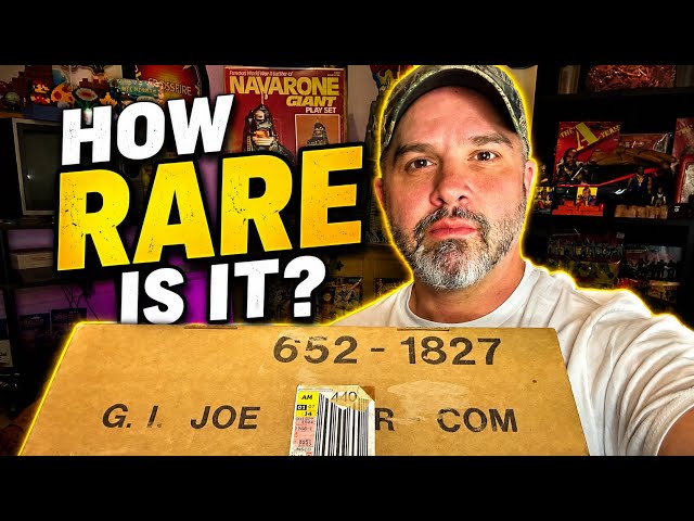 I Found This Super RARE GI JOE Toy at the Dallas, Texas GI Joe Show!